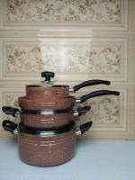 নোয়া ৭ পিস কুকওয়্যার সেট (বাদামি)